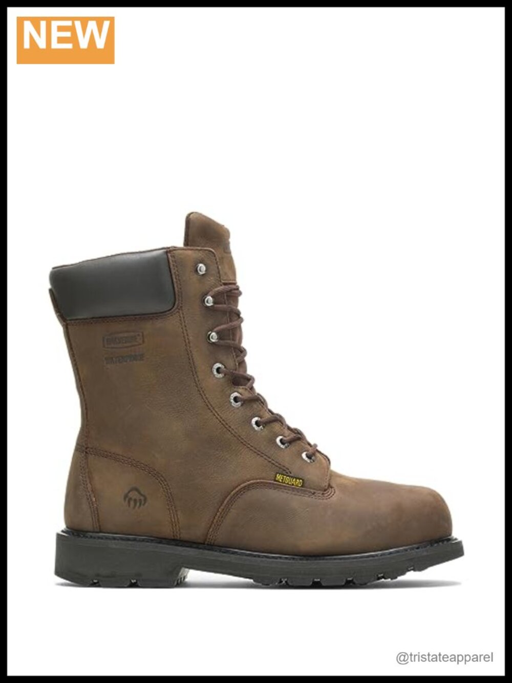 Wolverine McKay Waterproof Steel-Toe Metatarsal Guard Work Boot